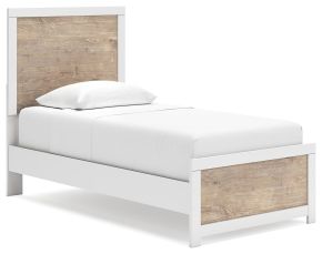 Signature Design by Ashley® B2035B7 Charbitt - Two-tone - Twin Panel Bed