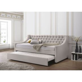 ACME 39395 ACME 39395 Lianna - Twin Daybed With Trundle - Fog Fabric