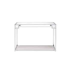 ACME 90308 Asbury - Accent Table - Mirrored, Chrome