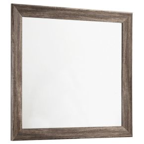 CoasterEveryday 204194 Kauffman - Dresser Mirror - Washed Taupe