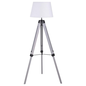 Coaster Fine Furniture 920212 Dayton - Empire Shade Metal Tripod Floor Lamp - Gray