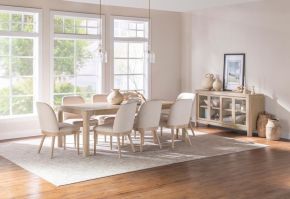 Coaster Fine Furniture 115501-S9 Solano - 9-Piece Extension Table Dining Set - Weathered Mango