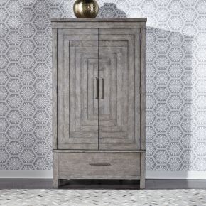 Liberty Furniture 406-BR-ARM Modern Farmhouse - Armoire - Gray