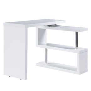 ACME OF00155 Buck II - Writing Desk - White Finish - 36"