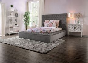 Furniture of America CM7895GY-Q-BED Golati - Queen Bed - Gray