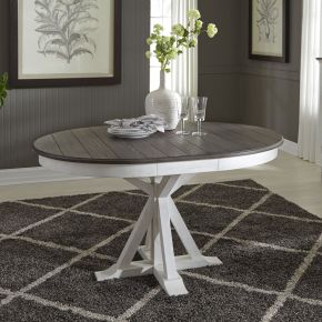 Liberty Furniture 417-P4254 Allyson Park - Single Pedestal Table Base - White