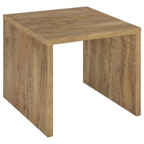 Coaster Fine Furniture 706357 Canoga - Engineered Wood Accent Side End Table - Mango