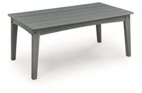 Ashley Furniture PCP803-701 Cove Beach - Rectangular Cocktail Table - Gray