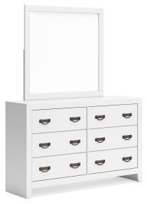 Signature Design by Ashley® B427B1 Binterglen - Dresser And Mirror - White
