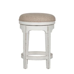 Liberty Furniture 244-OT9003 Magnolia Manor - Console Swivel Stool - Antique White