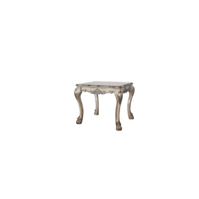 ACME 88172 Dresden - End Table - Vintage Bone White
