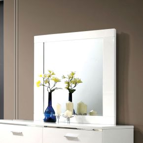 Furniture of America CM7049WH-M Carlie - Mirror - White
