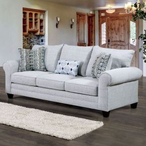 Furniture of America SM5406-SF Aberporth - Sofa - Gray