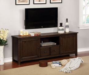 Furniture of America CM5902DA-TV-72 Presho - TV Stand - Dark Oak