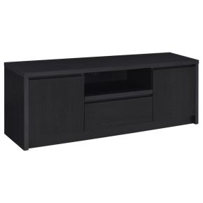 Coaster Fine Furniture 706222 Winfield - 60" 2-Door TV Stand Media Console - Black