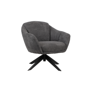 New Classic SAF60-AC-GRY Fleming - Boucle Swivel Lounge Chair - Gray