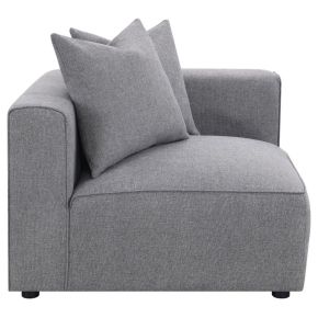 CoasterElevations 551595 Jennifer - Upholstered Corner Chair - Gray