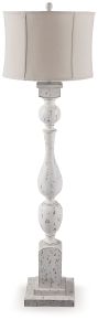 Signature Design by Ashley® L235921 Madsbrook - Poly Floor Lamp - Antique White