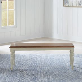 Liberty Furniture 303-C9000B Ocean Isle - Bench - White