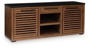 Ashley Furniture H737-60 Kallari - Credenza - Warm Brown / Black
