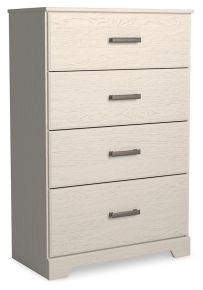 Signature Design by Ashley® B2588-44 Stelsie - Four Drawer Chest - White