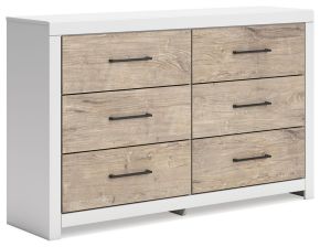 Signature Design by Ashley® B2035-31 Charbitt - Two-tone - Six Drawer Dresser