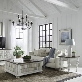 Liberty Furniture 237-OT-O3PCS River Place - Opt 3 Piece Set - White