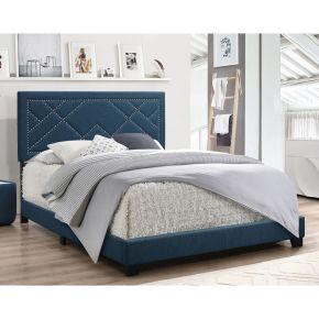 ACME 20857EK Ishiko - Eastern King Bed - Dark Teal Linen