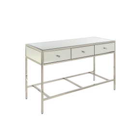 ACME 80558 Weigela - Accent Table - Mirrored & Chrome