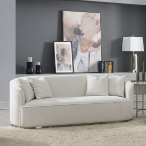 ACME LV01917 Odette - Sofa With 4 Pillows - Beige Chenille