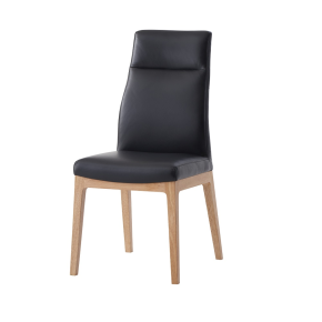 ACME DN02398 Raquan - Side Chair (Set of 2) - Black & Walnut