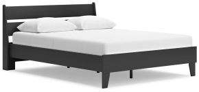 Signature Design by Ashley® EB1865B3 Socalle - Queen Panel Platform Bed - Black