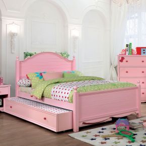 Furniture of America CM7159PK-T-BED-VN Dani - Twin Bed - Pink