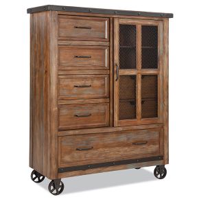 Intercon TS-BR-N3505G-CYB-C Taos - Gentleman's Chest - Canyon Brown