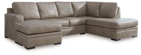Signature Design by Ashley® 22405S1 Amuleto - 2-Piece Sectional With Raf Corner Chaise - Desert