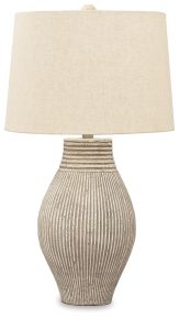 Ashley Furniture L235634 Layal - Paper Table Lamp - Beige
