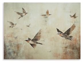 Ashley Furniture A8000413 Collmund - Wall Art - Gray / Brown