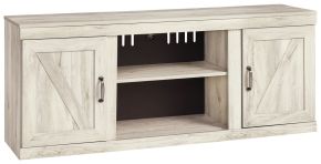 Signature Design by Ashley® EW0331-268 Bellaby - Whitewash - 60" TV Stand W/Fireplace Option