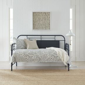 Liberty Furniture 179-BR11TB-N Vintage Series - Twin Metal Day Bed - Navy