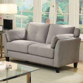 Furniture of America CM6716GY-LV-PK Ysabel - Loveseat - Warm Gray