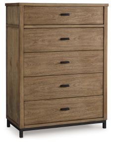 Benchcraft® B622-46 Tomtyn - Five Drawer Chest - Light Brown
