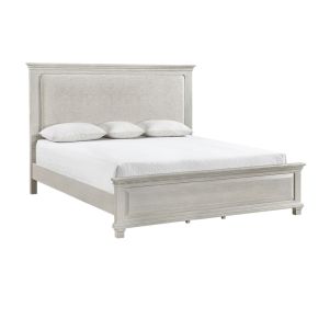 New Classic 00-B3941-100 Silver Sands - 6/6 Eastern King Bed - Gray