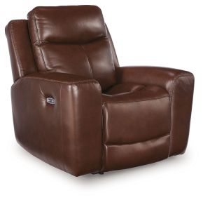 Signature Design by Ashley® PCU1210213 Next Move - Power Recliner With Adjustable Headrest - Mahogany