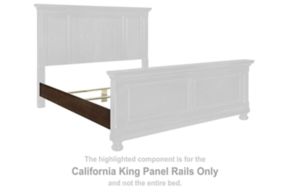 Millennium® by Ashley B697-94 Porter - California King Panel Rails - Rustic Brown