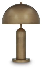 Ashley Furniture L208514 Ashley Furniture L208514 Wendfield - Metal Table Lamp - Antique Gold Finish