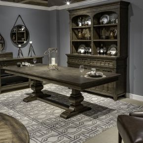 Liberty Furniture 297-DR-TRS Paradise Valley - Trestle Table - Dark Brown