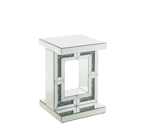 ACME 97933 Noralie - Accent Table - Mirrored - 24"