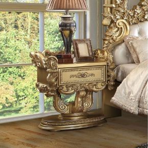 ACME BD01475 Bernadette - Nightstand - Gold