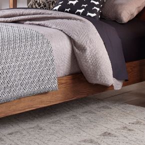 Liberty Furniture 175-BR11R Grandpas Cabin - Twin Sleigh Rails & Slats - Light Brown