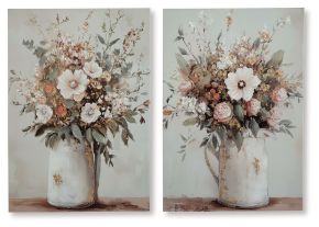 Signature Design by Ashley® A8000476 Faisaldon - Wall Art Set (Set of 2) - Multi